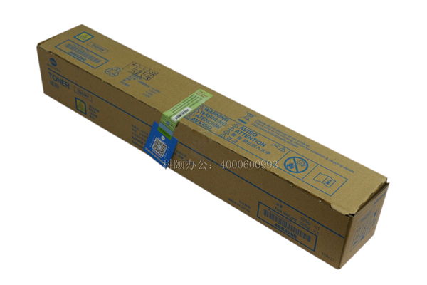 柯尼卡美能达C658专用墨粉 TN514Y黄色碳粉盒 原装
